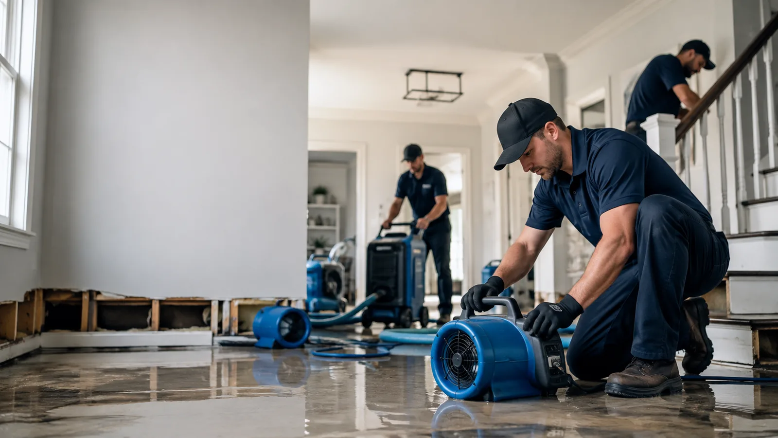 Water Damage Restoration in Hull, TX near me